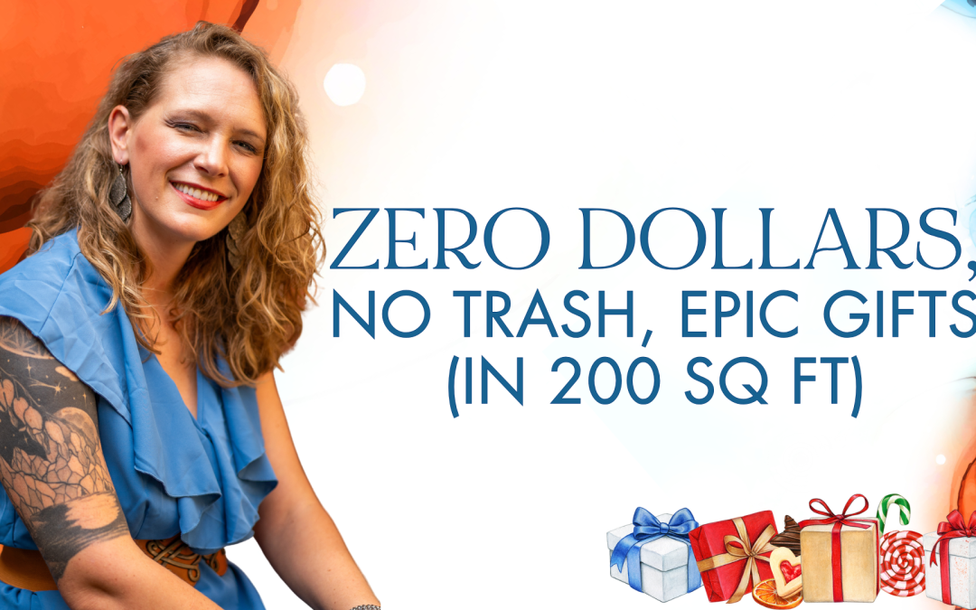 Zero dollars, No trash, Epic gift swaps (in 200 sq ft)