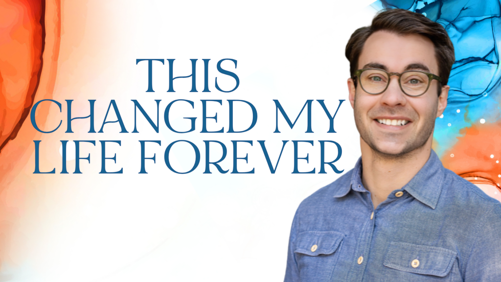 This changed my life forever. Written by James Hyland